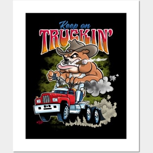 Keep on Truckin’ Posters and Art